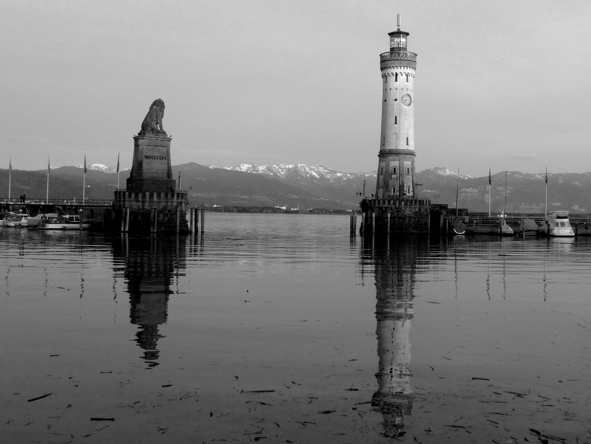Hilfe kommt aus Bregenz (Franz Kafka 1916) - Hafen Lindau - Bodensee